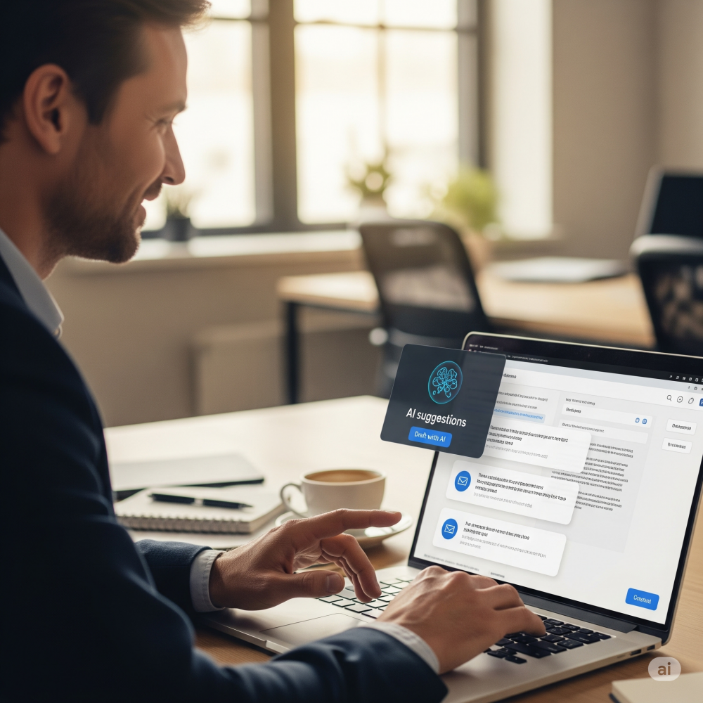 AI per le email di lavoro: una rivoluzione silenziosa
